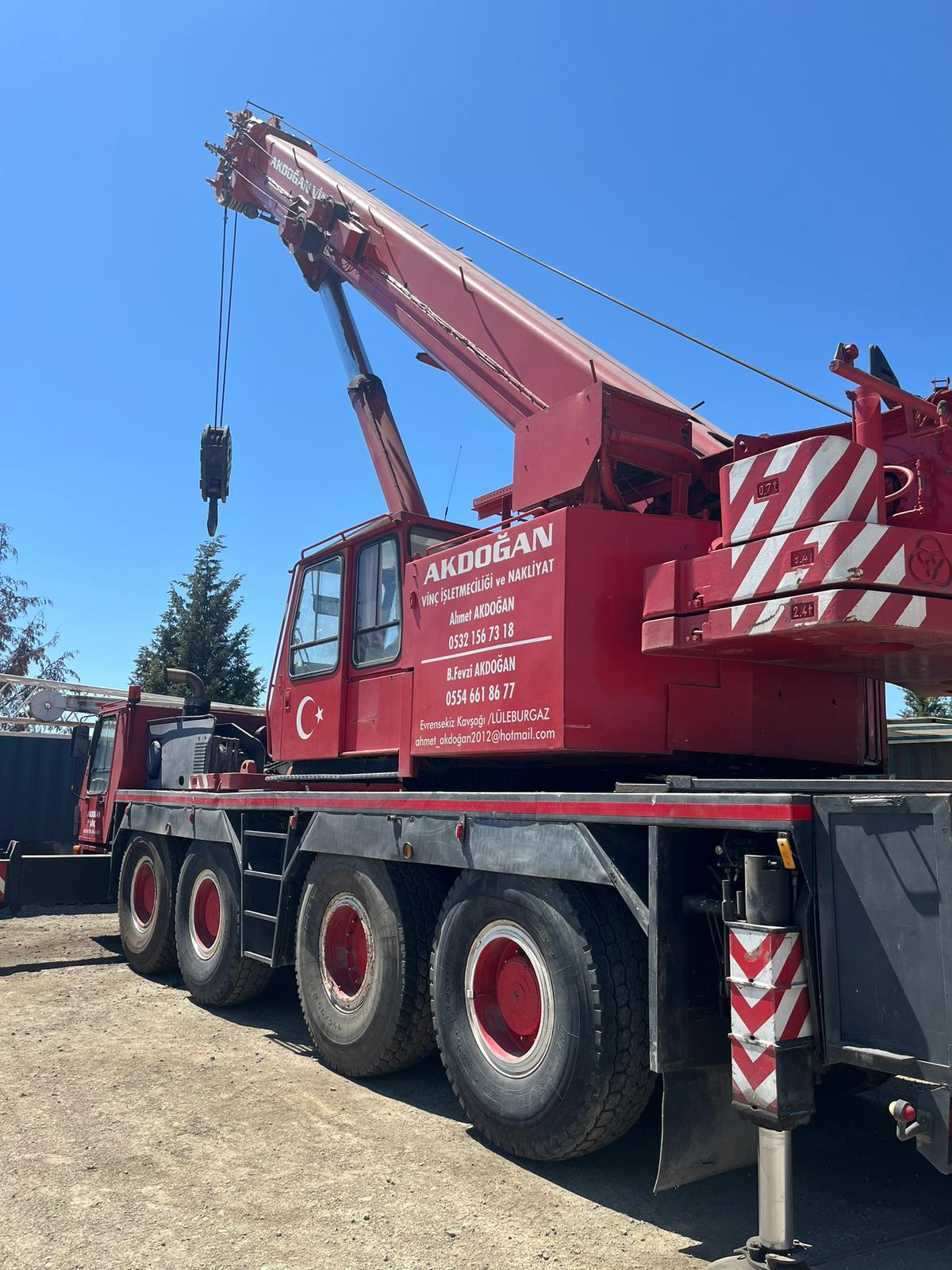 Çerkezköy Vinç Kiralama Hizmetleri