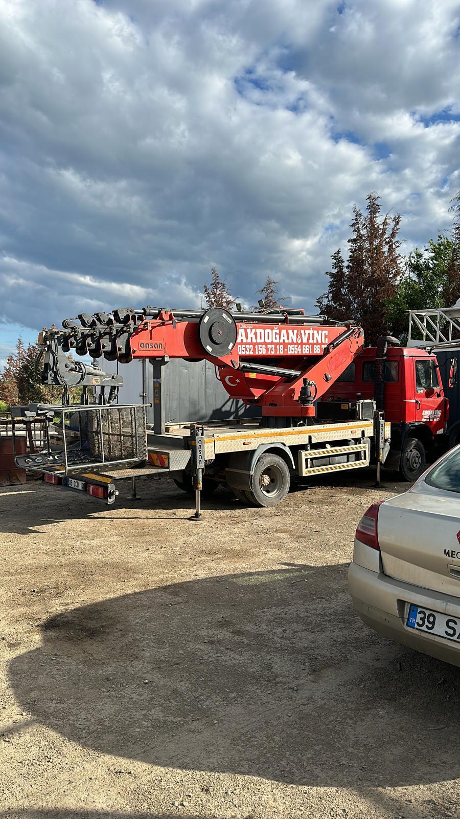 Çorlu Vinç Kiralama Hizmetleri