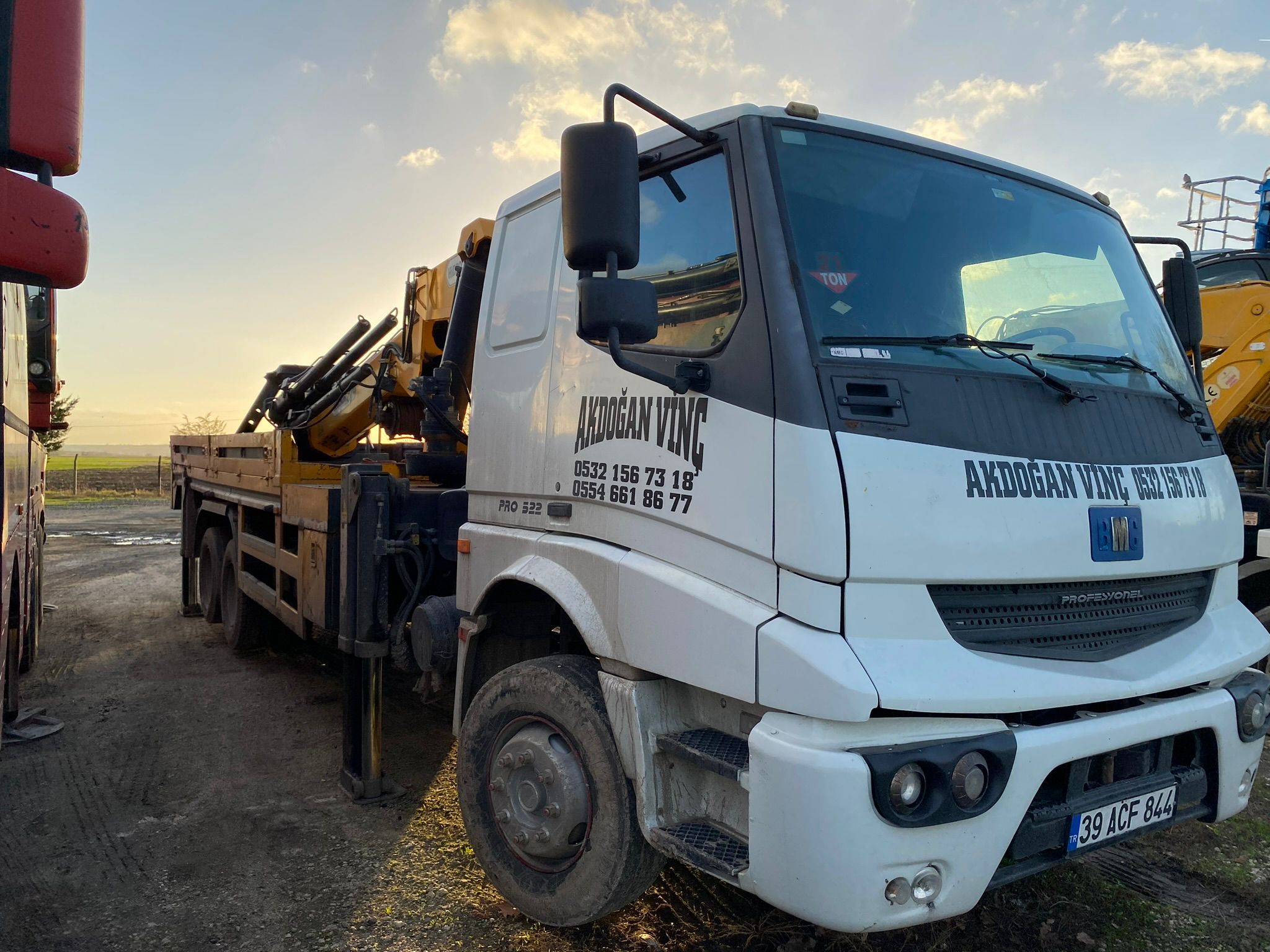 Marmaraereğlisi Vinç Kiralama Hizmetleri