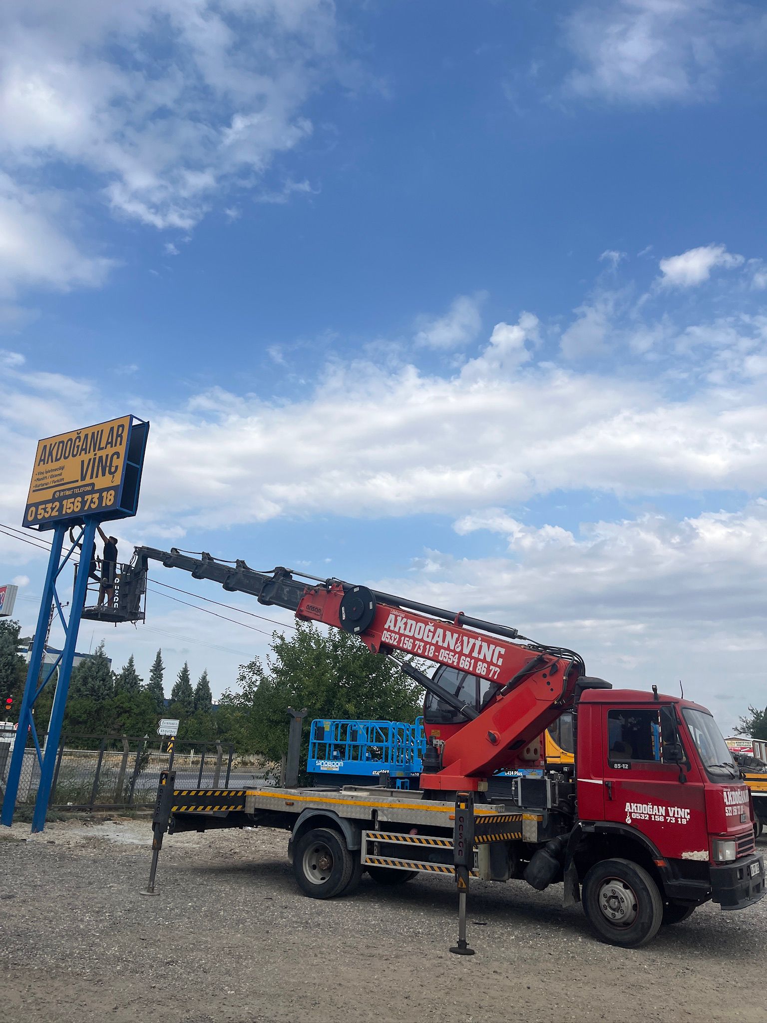 Bina Cephe Bakımı ve Temizlik Vinç 