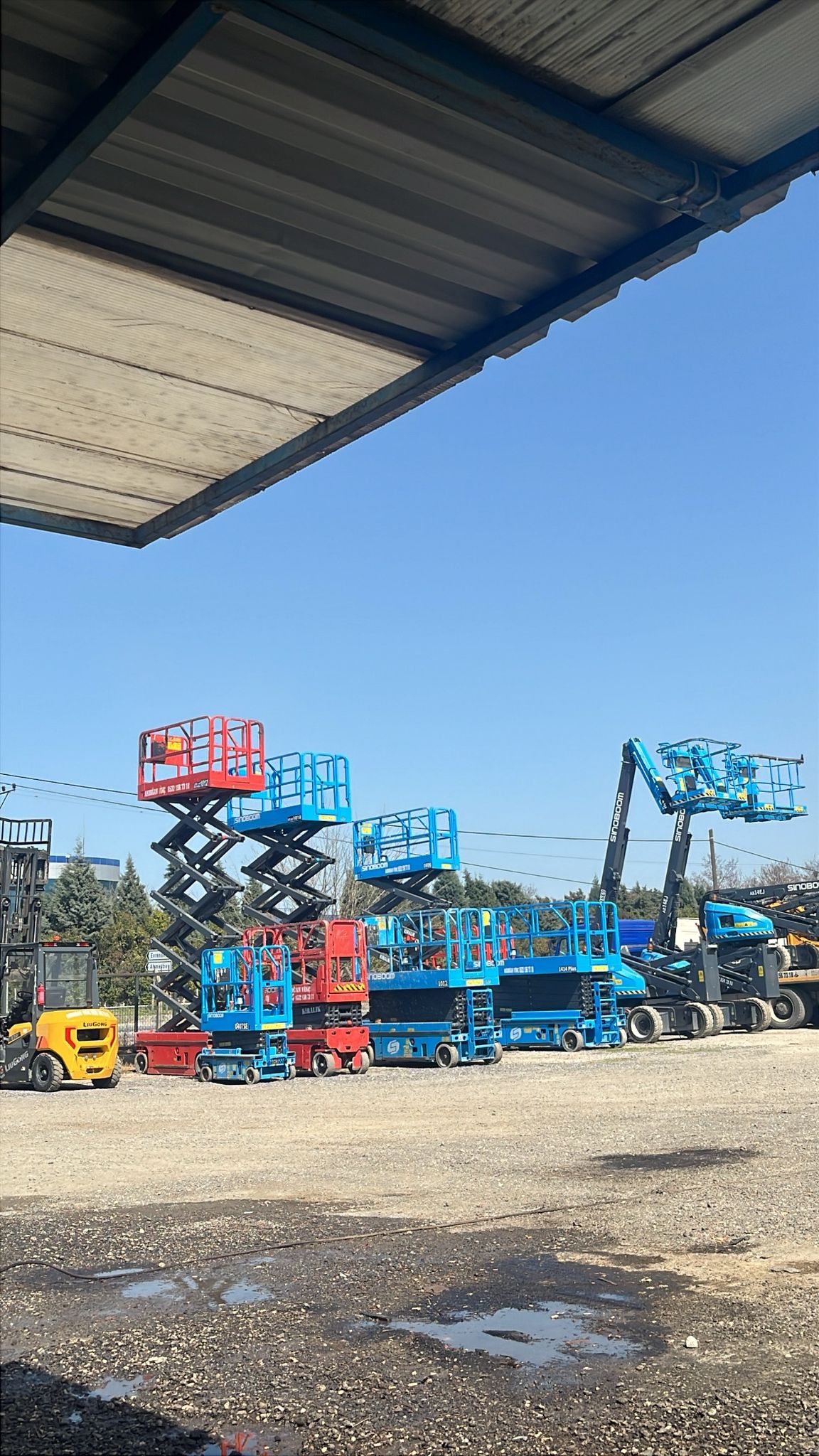 Reklam Montajı Vinç 