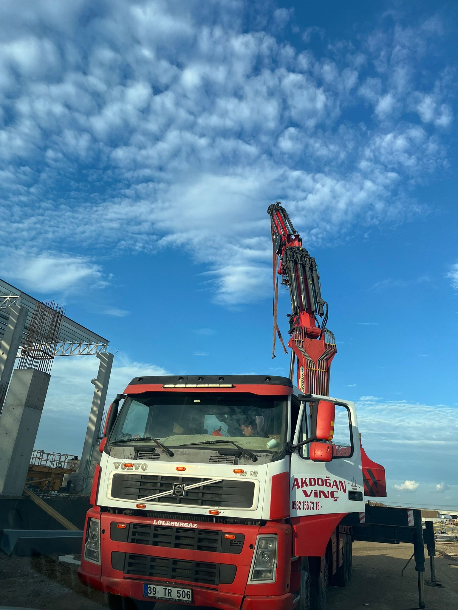 Konteyner Taşıma Vinç  